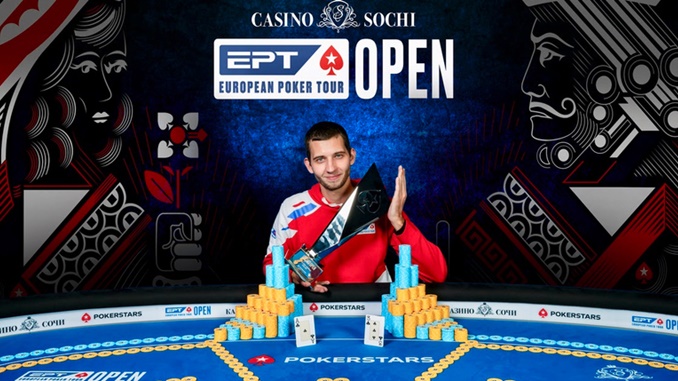 Evgeniy Starinkov PokerStars EPT Sochi Turnuvasını Kazandı